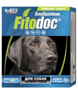 Фитодок био ошейник репеллентный для собак средних пород  50 см