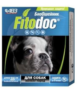 Фитодок био ошейник репеллентный для собак мелких пород  35 см