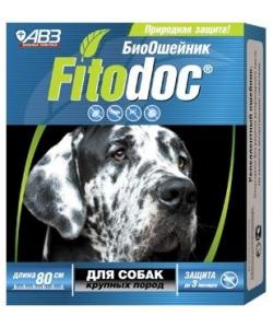 Фитодок био ошейник репеллентный для собак крупных пород  80 см